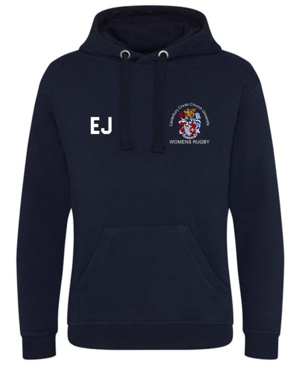 CCCU WOMENS RUGBY HEAVY HOODY