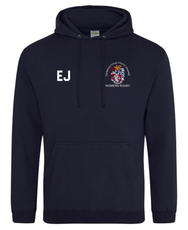 CCCU WOMENS RUGBY HOODY