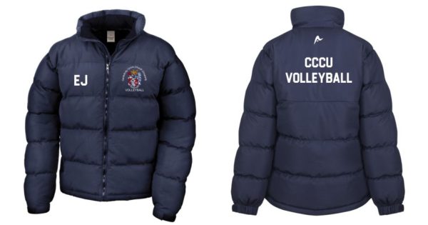 CCCU VOLLEYBALL PUFFER COAT