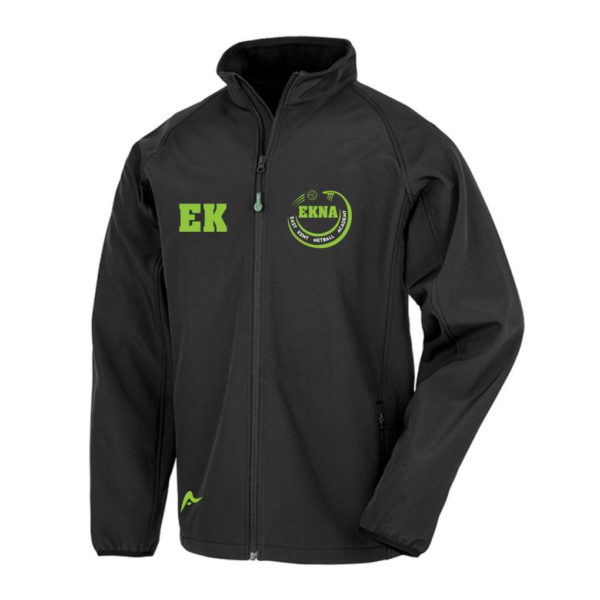 EAST KENT NETBALL ACADEMY SENIOR SOFTSHELL JACKET