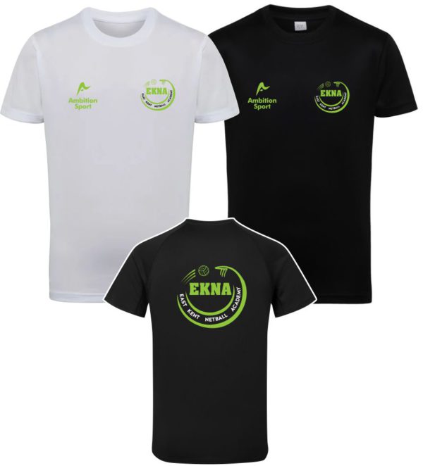 EAST KENT NETBALL ACADEMY SENIOR TSHIRT